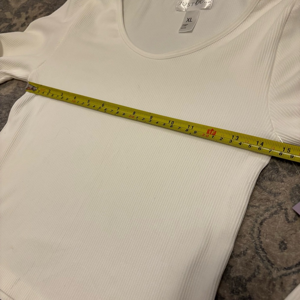 White Long Sleeve Top - Picture 7 of 12
